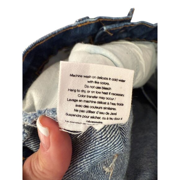 High Rise Blue Jeans - Picture 7 of 9